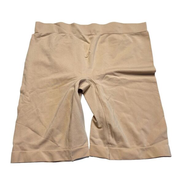 Jockey Microfiber Mid-Length Slipshort Microfiber Stretch Skimmies Nude Sz S NWT - Picture 3 of 7
